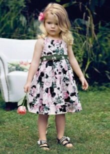 Elegancka sukienka dla dziewczynki 2-3 lata