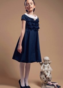 Školské šaty pre dievča vo veku 11 rokov
