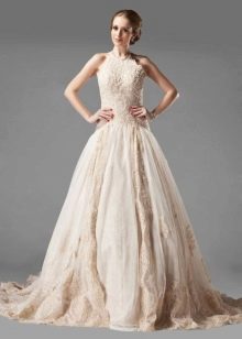 elegante vestido de novia