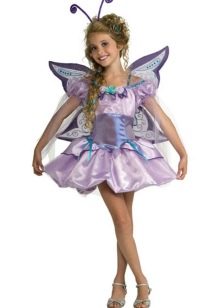 Novoroční šaty pro dívky motýl