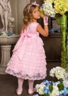 Vestido festivo para menina de 5 anos