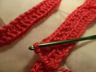 Pletení šatů s jhem pro dívky 1-3 roky - krok 1