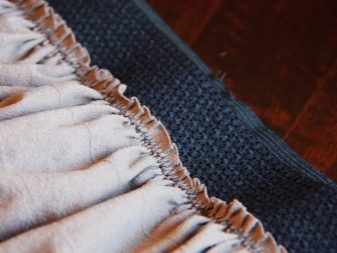 cómo coser una banda elástica a una falda