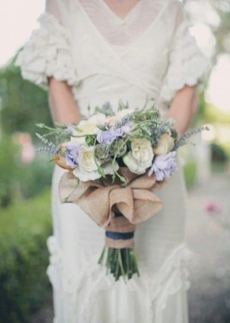 Prancūziško stiliaus Provanso vestuvinė suknelė