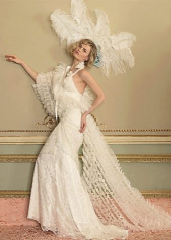 Suknia ślubna w stylu retro autorstwa Yolan Chris