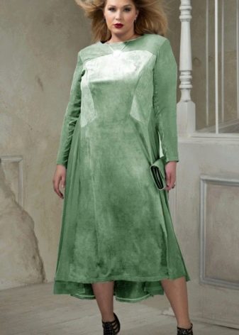 Vestido de noche de Eva Collection verde