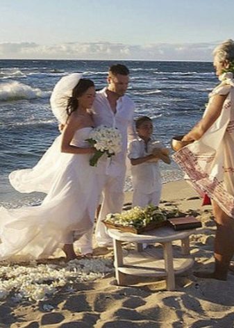 De huwelijksceremonie van Megan Fox