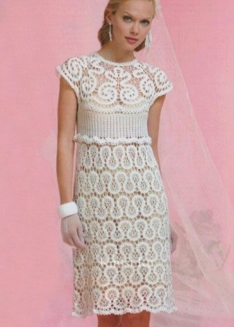 Gantsilyo Brugge Lace Wedding Dress