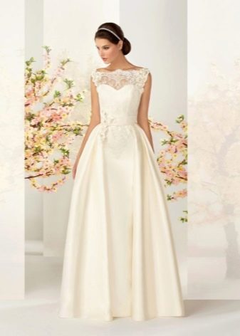 Vestido de noiva marfim