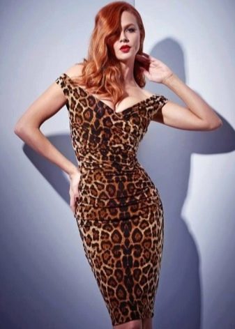 Rochie leopard sexy