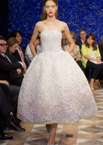 Retro svadobné šaty od Diora