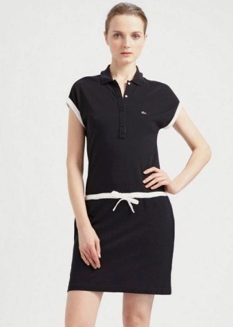 Polo dress for women with full hips