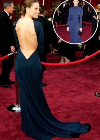 Closed Backless Red Carpet Dress
