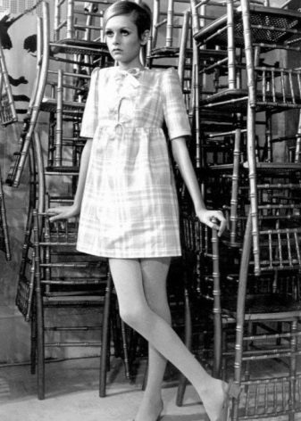 Styl 60. let – šaty Twiggy