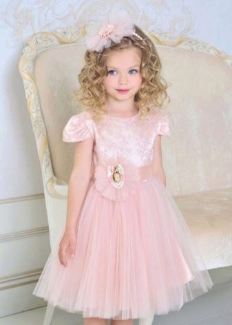 Váy ngắn sang trọng với chất liệu sequins cho bé gái