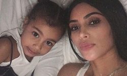 Kim Kardashian'ın altı yaşındaki kızı deldi mi?
