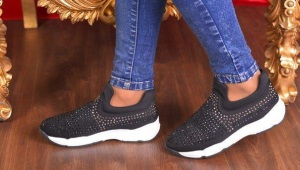 Sneakers con strass