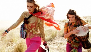 Stile hippie nei vestiti