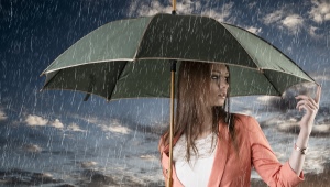 Payung otomatis wanita