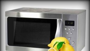 How to clean the microwave with lemon?