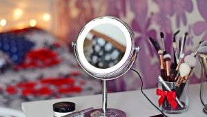 Espejo de mesa iluminado: características a elegir