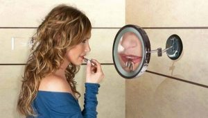 Förstorande kosmetiska speglar: funktioner och fördelar