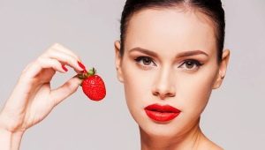 Strawberry face masks at home