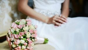 Svatební kytice růží: nejlepší možnosti a kombinace