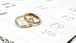 What is the name and celebration of 1 month from the date of the wedding?