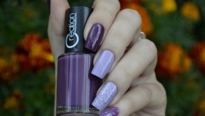 Lavendel manicure: modeideer og farvefunktioner