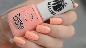 Peach manicure: disenyo at mga naka-istilong ideya