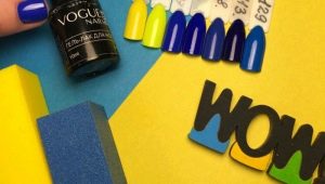 Pengilat gel Vogue Nails: ciri dan pelbagai warna
