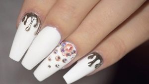 Ideeën voor een stijlvolle witte matte manicure