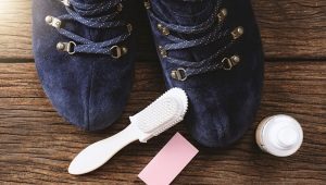Как да почистите велурени обувки у дома?