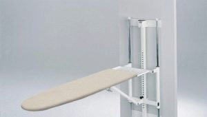 Wall mounted ironing boards: how to choose and attach?