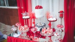 Sweet table for a wedding: how to set and decorate?