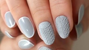 Gebreide manicure: prestatiekenmerken en interessante voorbeelden