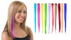 Hvordan vælger man farvede hårspænder?