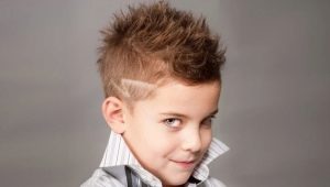 Haircuts and hairstyles for boys