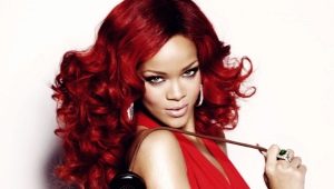 Červené barvy na vlasy: paleta barev a doporučení pro barvení