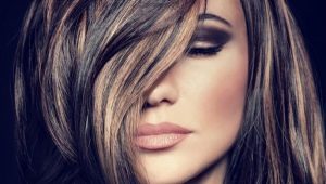 Мелиране върху тъмна коса: характеристики и техника