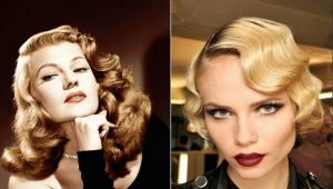 Features of women's hairstyles of the 30s