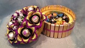 Candy gifts: ideas, creation and decoration