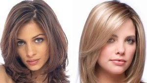 Women's haircuts for medium hair without bangs