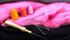 Felting needles: types, choice and subtleties of use