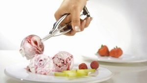 Cuillère à crème glacée: caractéristiques et règles d'utilisation