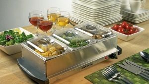 Food warmer: types, selection and application