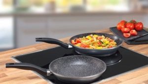 Stone-coated pans: pros and cons, features of choice