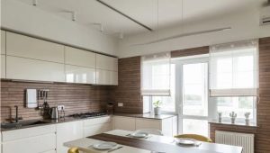 المطبخ مع شرفة: قواعد الجمع وخيارات التصميم