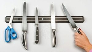 Μαγνητικές θήκες μαχαιριών: πώς να επιλέξετε και να συνδέσετε;